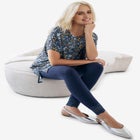 Scallop Lace Hem Leggings image number null