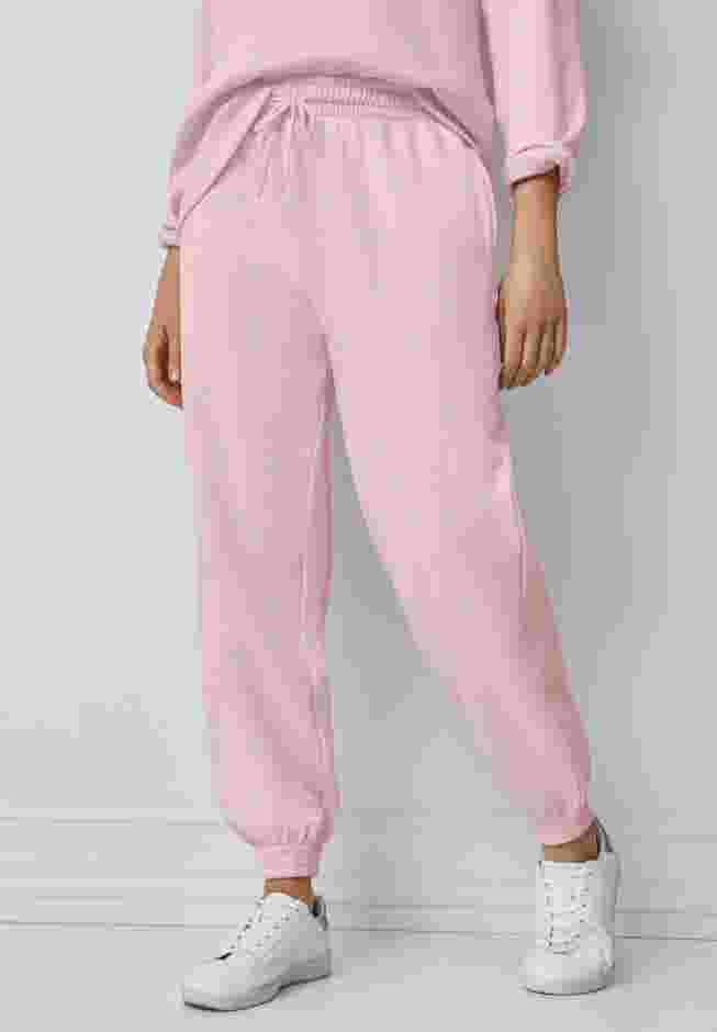 Drawstring Waist Fleece Sweatpants image number 0
