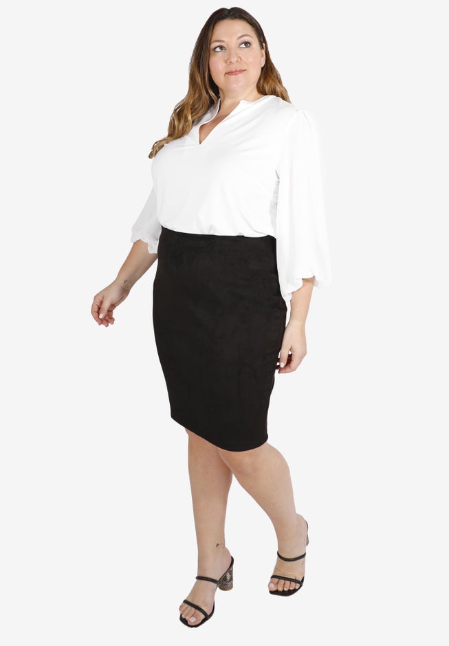 Suede Skirt image number null