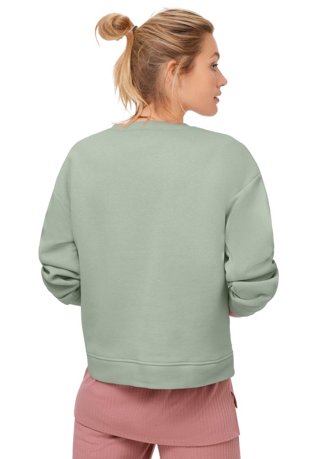 Boxy Fleece Sweatshirt image number 1