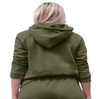 Ellos Studio Fleece Hooded Sweatshirt image number 1