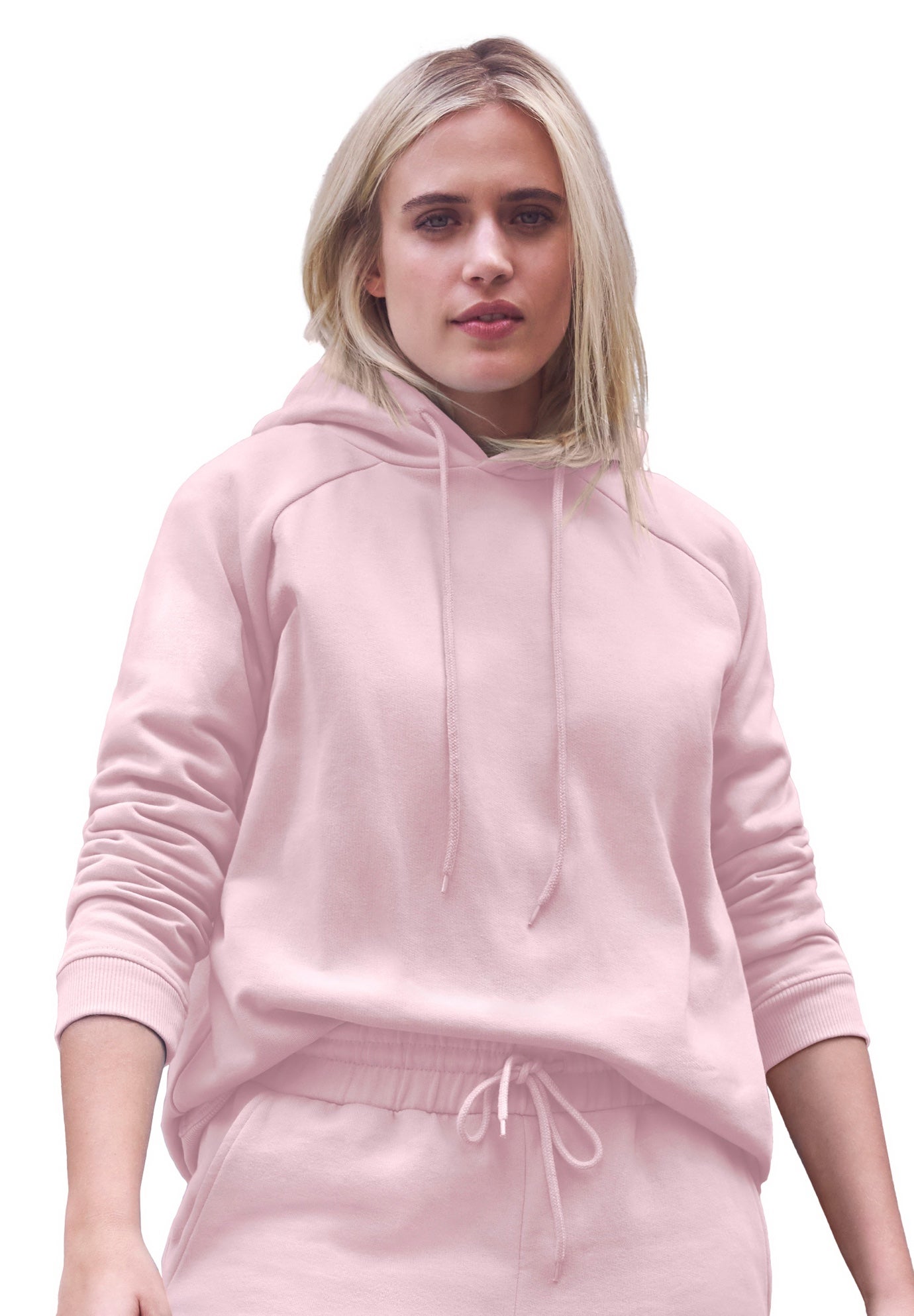 Hooded Fleece Boxy Sweatshirt image number 0