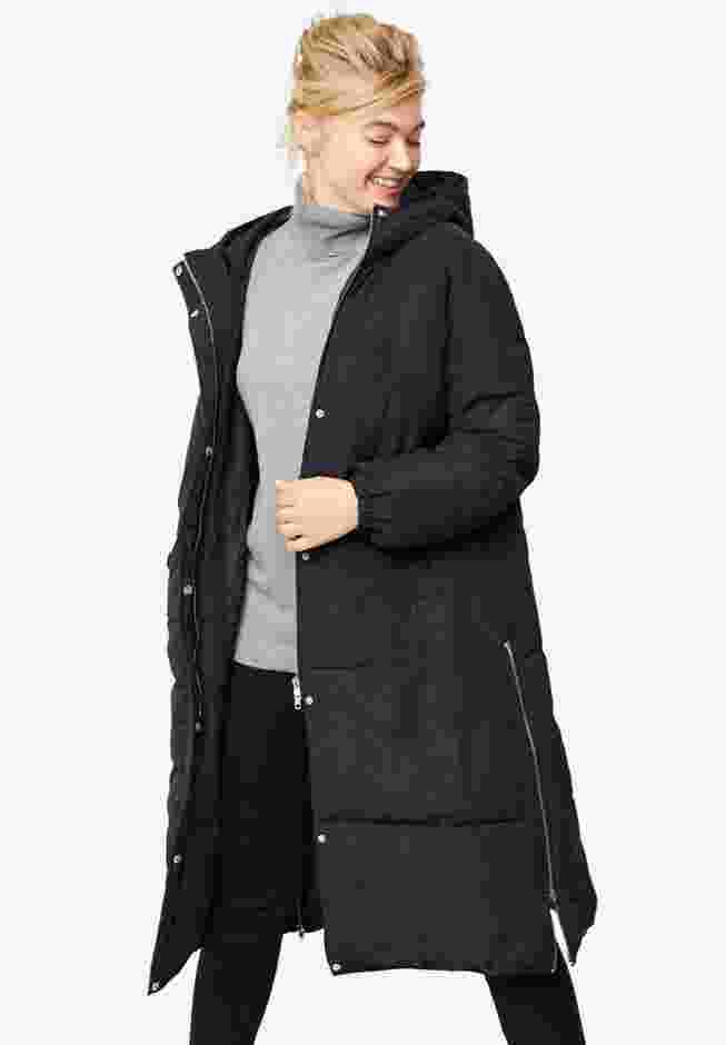 Maxi Side-Zip Puffer image number 4