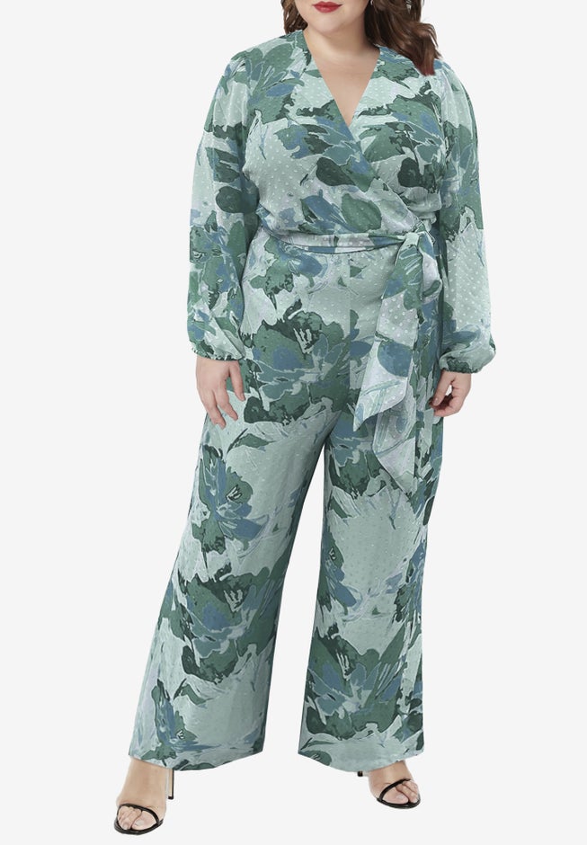 Faux Wrap Jumpsuit image number 0