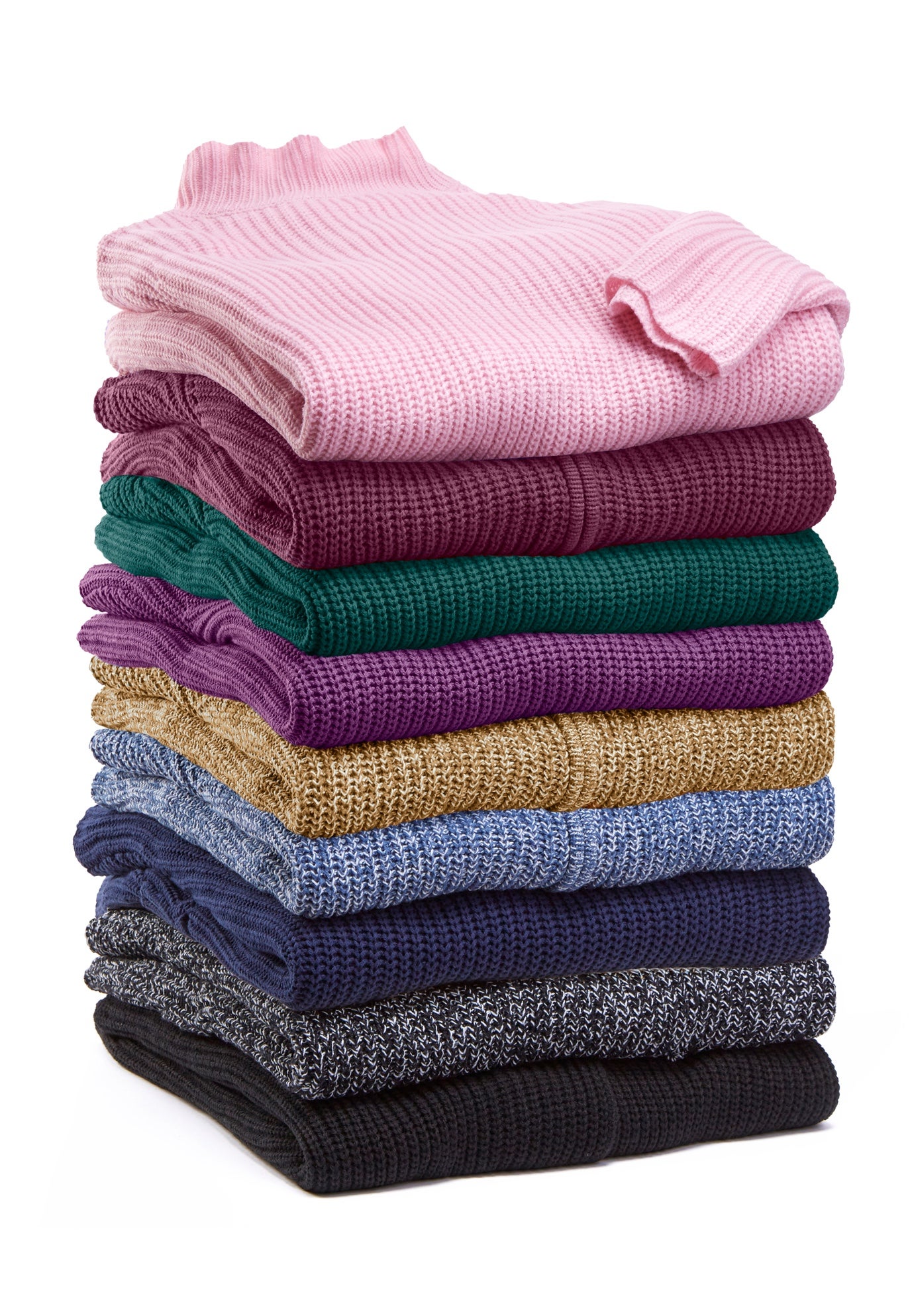 Zip Front Shaker Cardigan image number 3