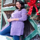 Marled Jacket Duster Sweater image number 1