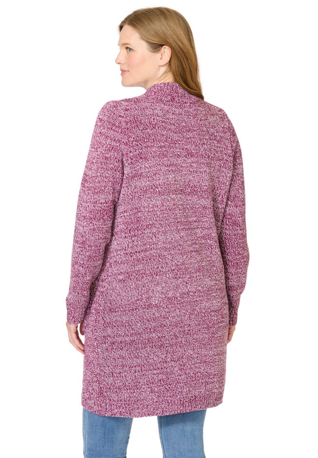 Marled Sweater Jacket image number 1