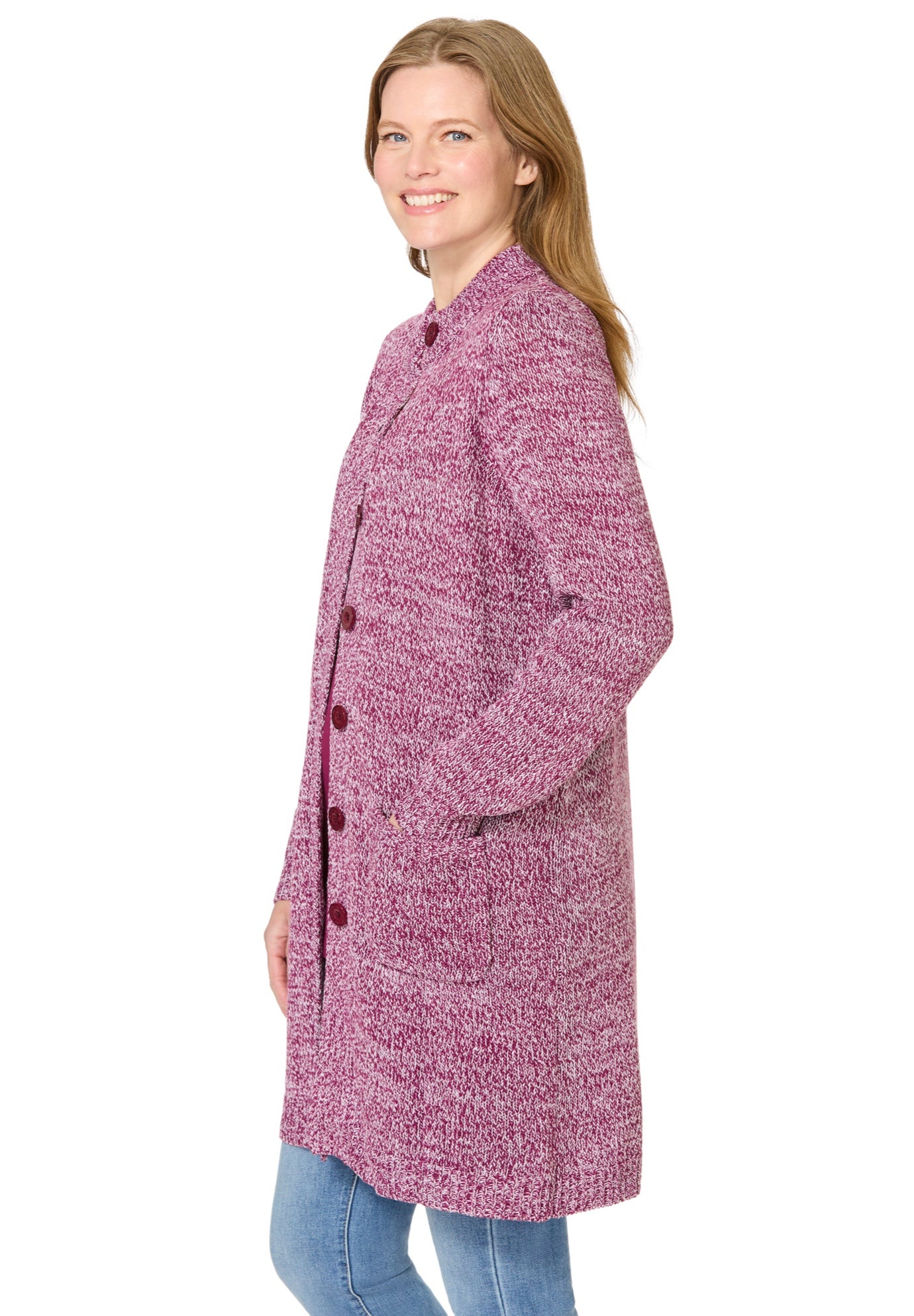 Marled Sweater Jacket image number 2