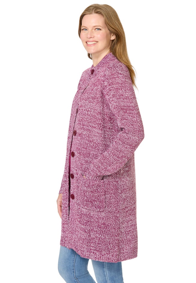 Marled Sweater Jacket image number 2