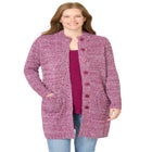 Marled Sweater Jacket image number null