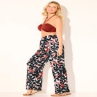 Elastic Waist Lounge Cover Up Pant image number null