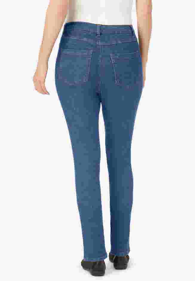 Comfort Stretch Straight-Leg Denim Jean image number 1