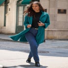 Plus Size Fleece Driving Coat image number null