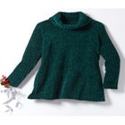 Chenille Cowlneck Sweater image number null