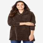 Chenille Cowlneck Sweater image number null
