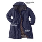 Long Hooded Taslon&reg; Jacket image number 1