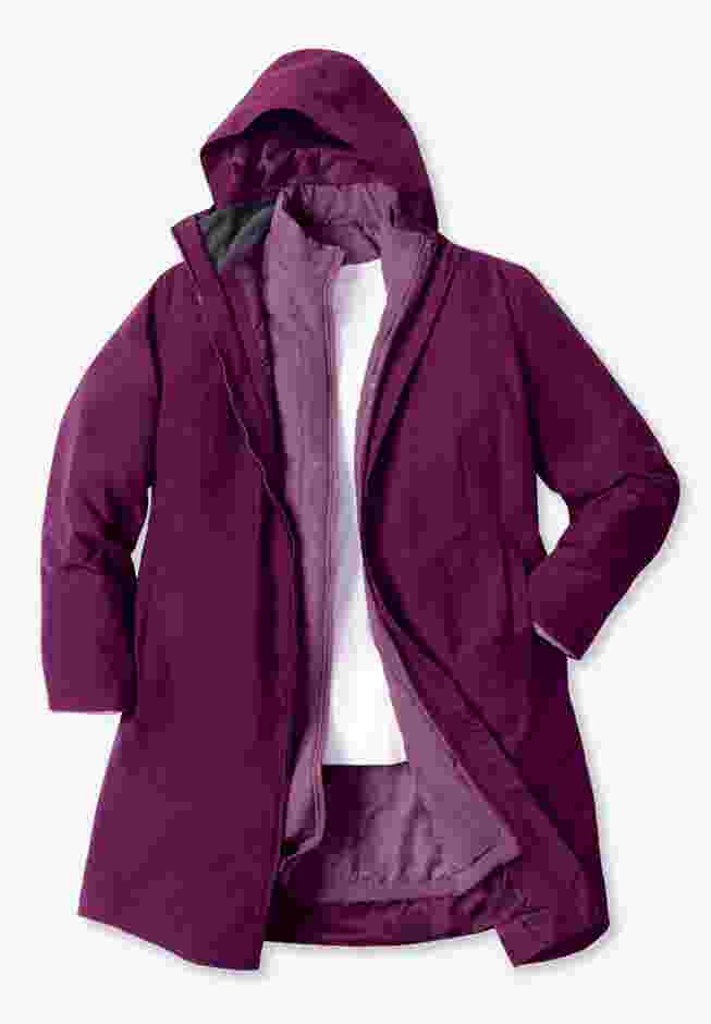 3-in-1 Hooded Taslon® Jacket image number 6