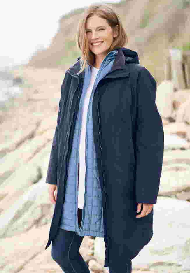 3-in-1 Hooded Taslon® Jacket image number 7