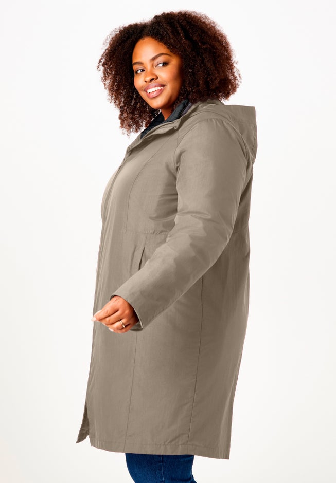 3-in-1 Hooded Taslon&reg; Jacket image number 2