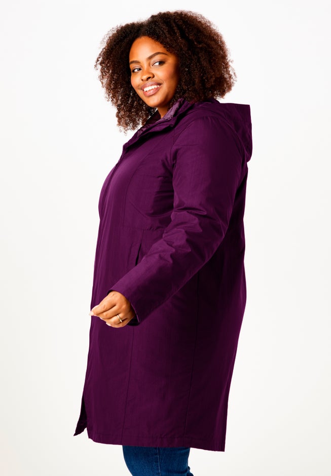 3-in-1 Hooded Taslon® Jacket image number 2