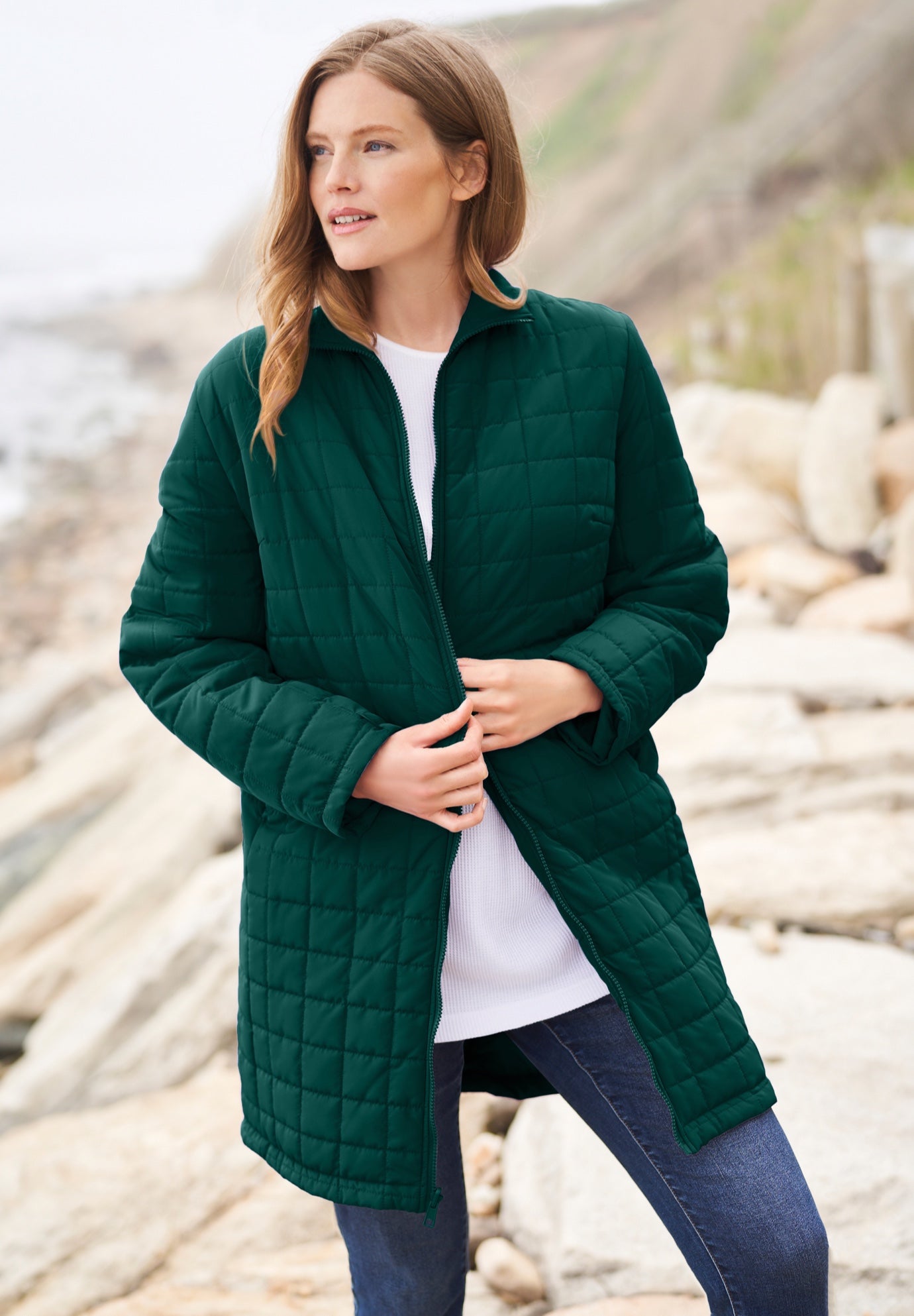 3-in-1 Hooded Taslon&reg; Jacket image number 4