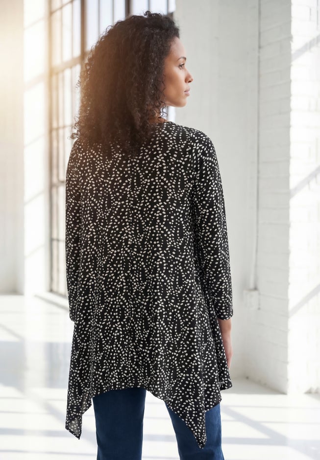 Plus Size Ultimate Handkerchief Hem Tunic image number 1