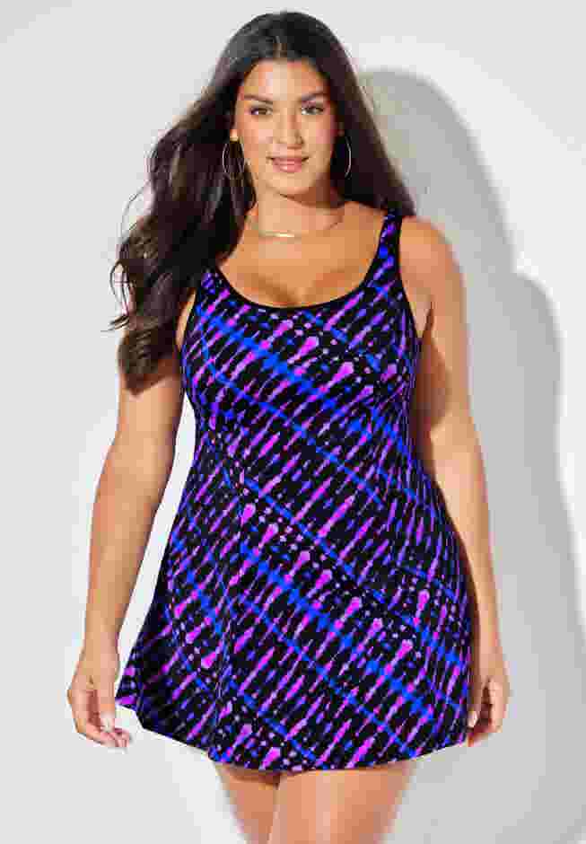 Chlorine Resistant Tank Swimdress image number 0