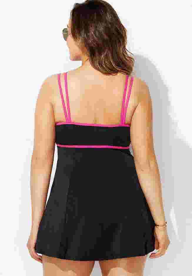 Lingerie Strap Swimdress image number 1
