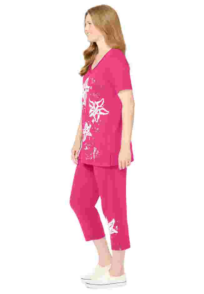 Starfish Tee and Capri Set image number 2