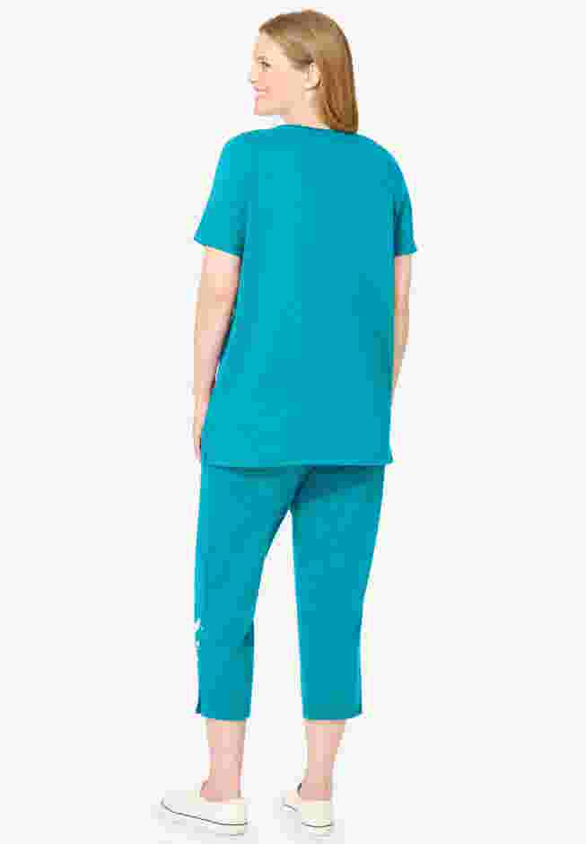 Starfish Tee and Capri Set image number 1