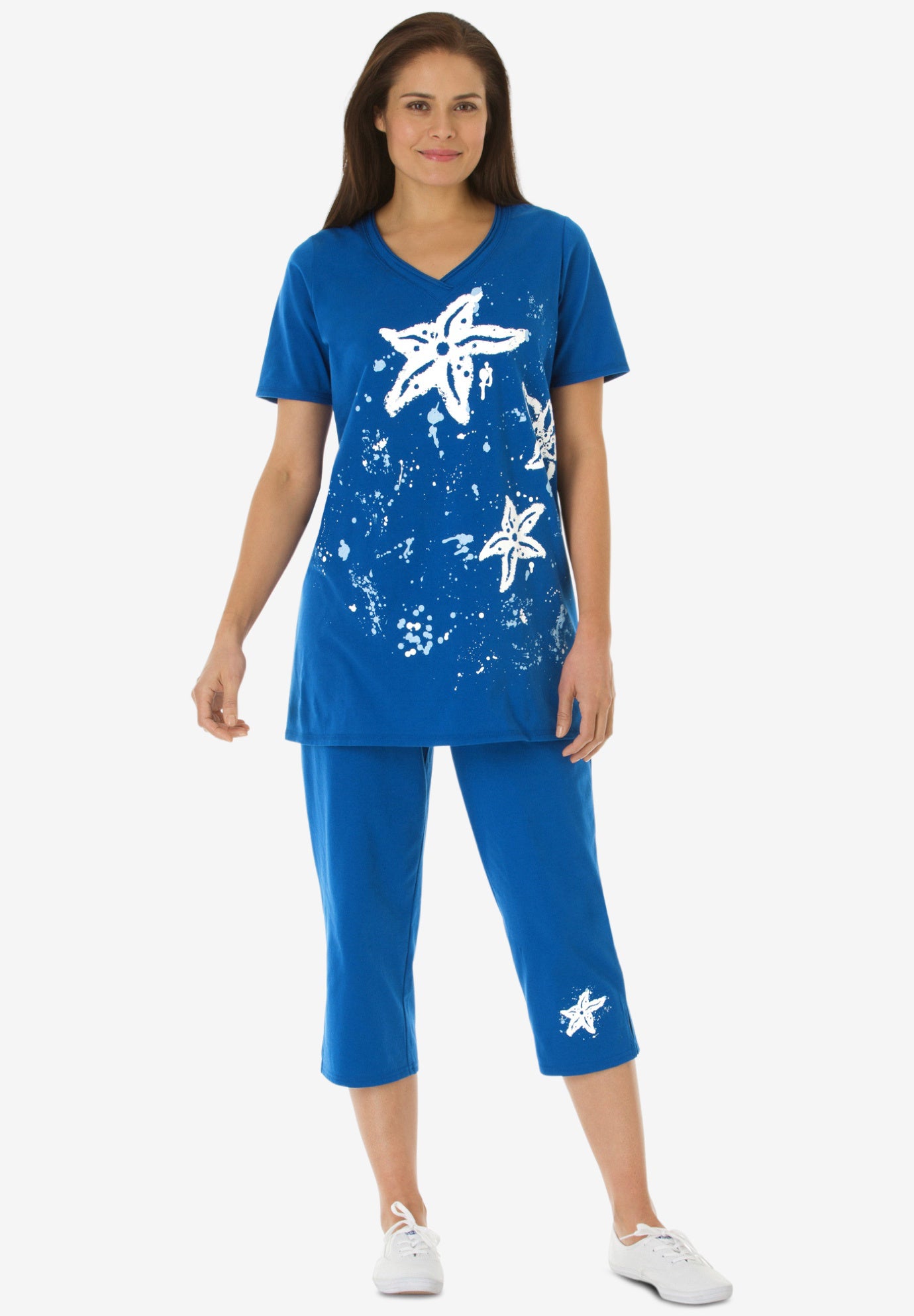 Starfish Tee and Capri Set image number 0