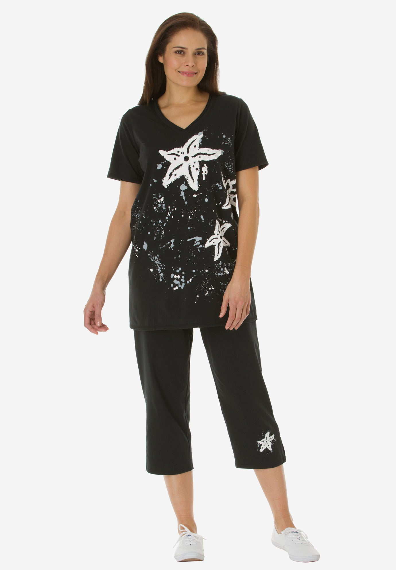 Starfish Tee and Capri Set image number 0