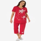 Starfish Tee and Capri Set image number null