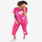 Starfish Tee and Capri Set image number null