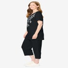 Printed Tunic and Capri Set image number null