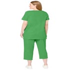 Printed Tunic and Capri Set image number null