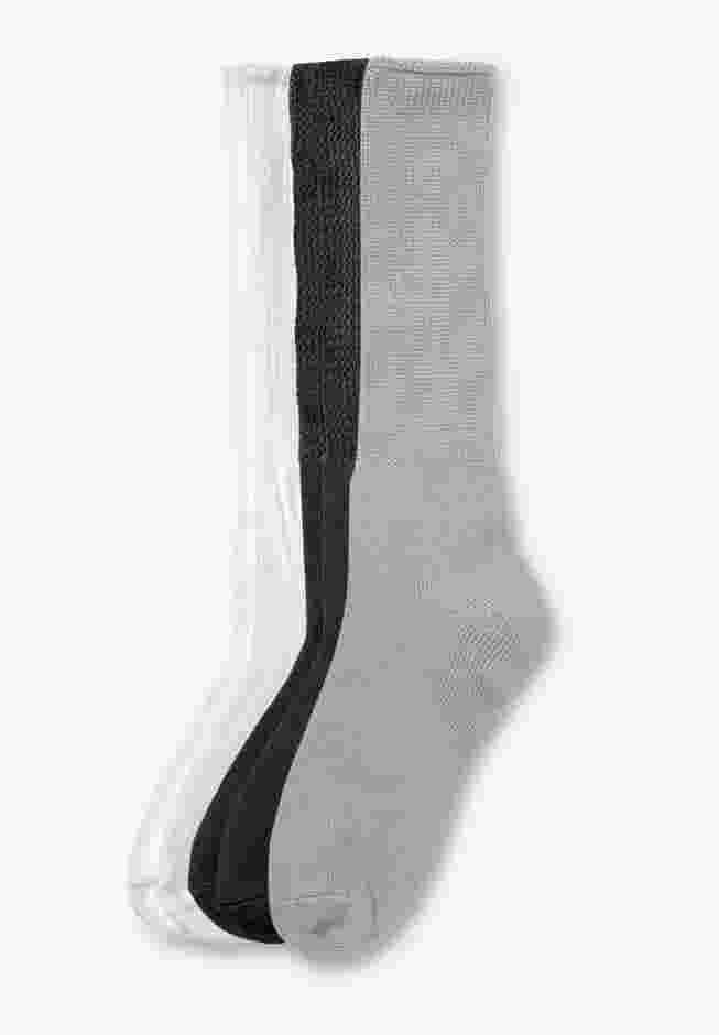 Diabetic Ultra Plush Crew Socks 3-Pack image number 6