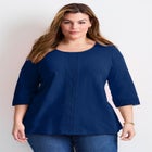 Crochet Trim Tunic image number 0
