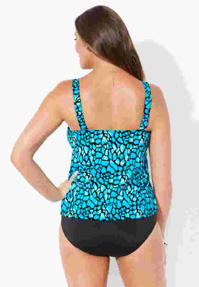 Flared Tankini Top image number 1