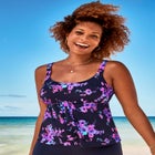 Flared Tankini Top image number null