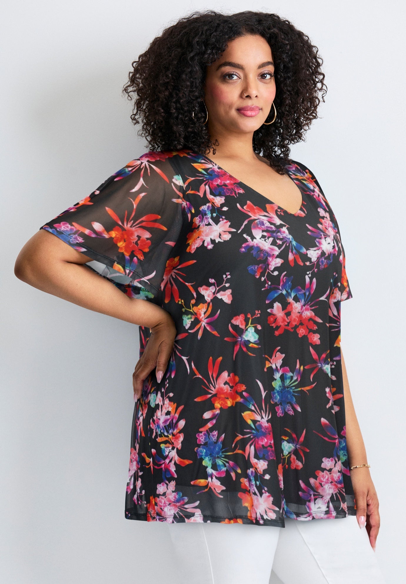 Mesh Swing Tunic image number 2