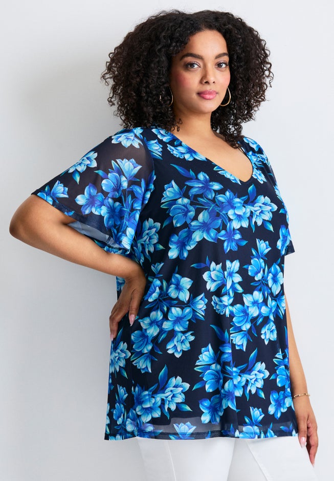 Mesh Swing Tunic image number 2