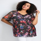 Mesh Swing Tunic image number null