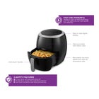 Salton® XL Digital Air Fryer with Viewing Window image number null