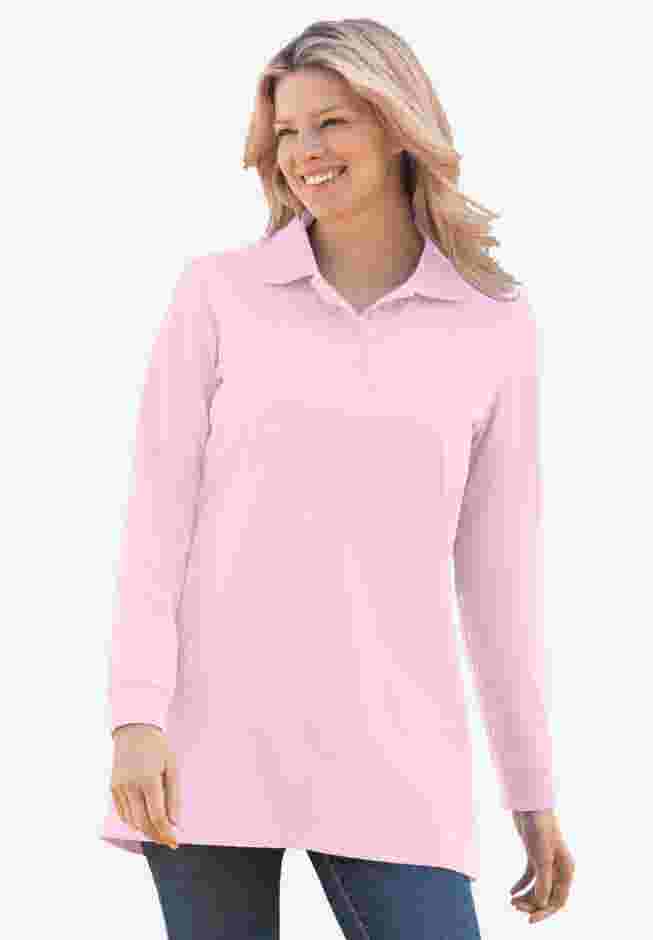Long-Sleeve Polo Shirt image number 0