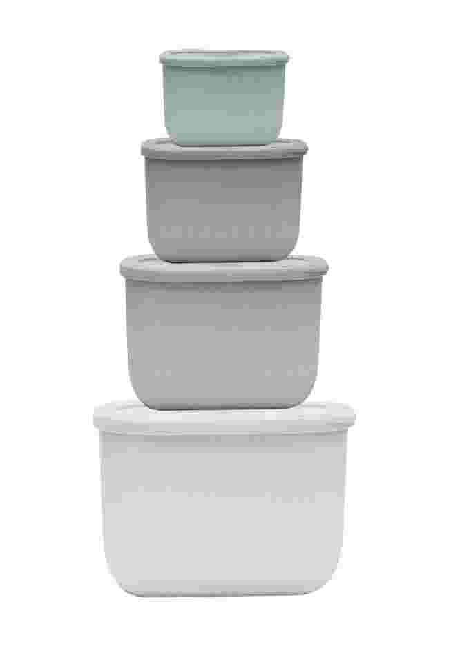 8-Pc. Plastic Food Storage Container Set image number 0