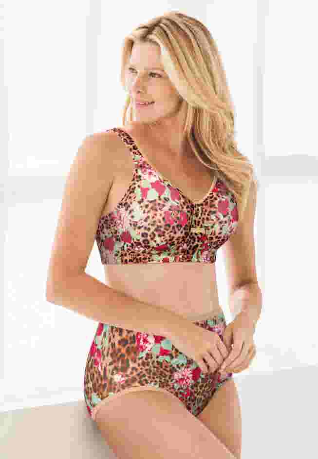 Hi-Cut Cotton/Spandex Panty 3-Pack image number 5