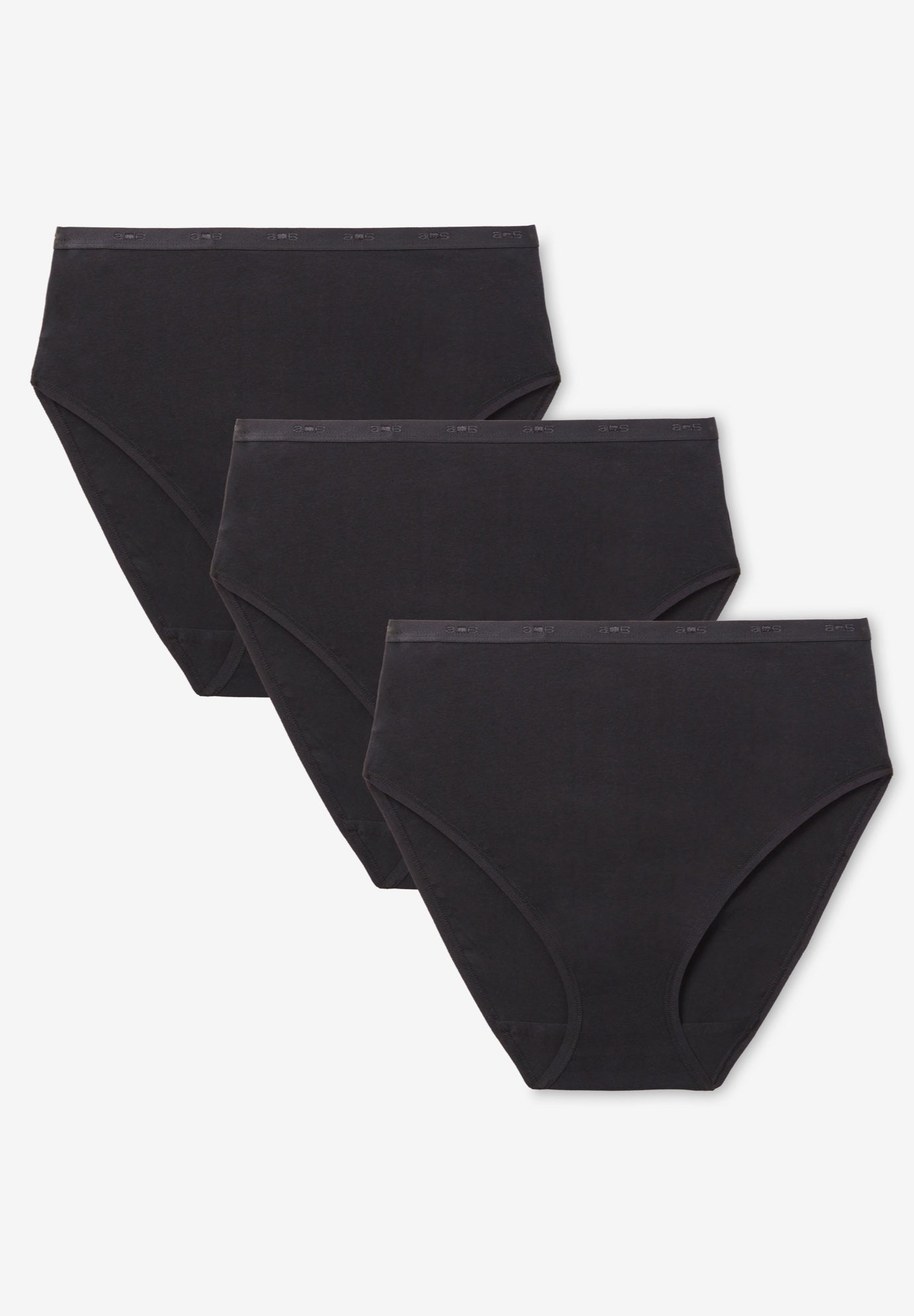 Hi-Cut Cotton/Spandex Panty 3-Pack image number 0