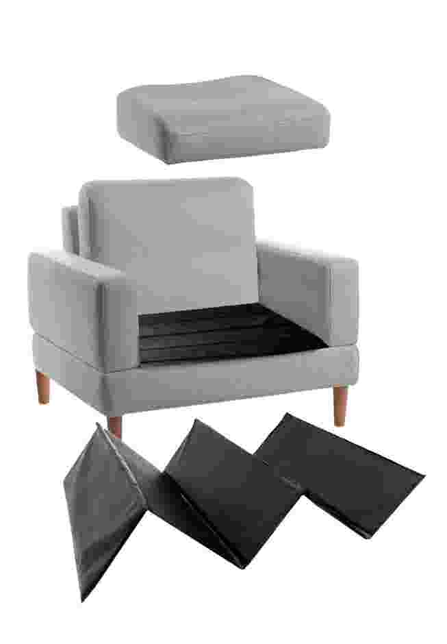 Adjustable Cushion Support Seat Savers, Recliner image number 0
