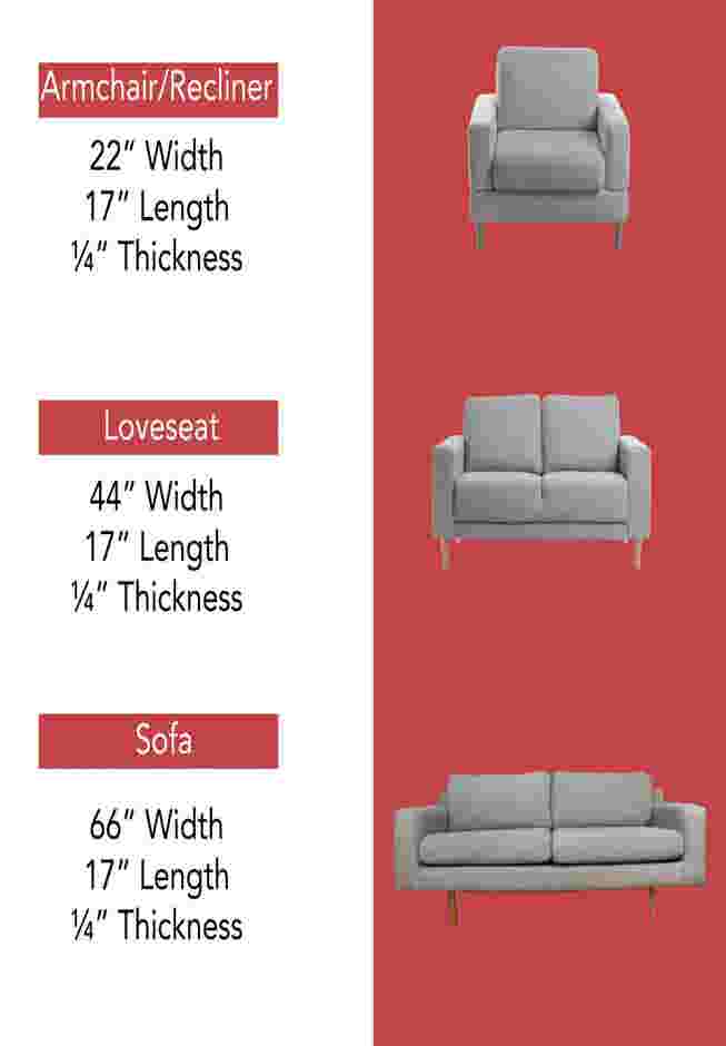 Adjustable Cushion Support Seat Savers, Loveseat image number 7